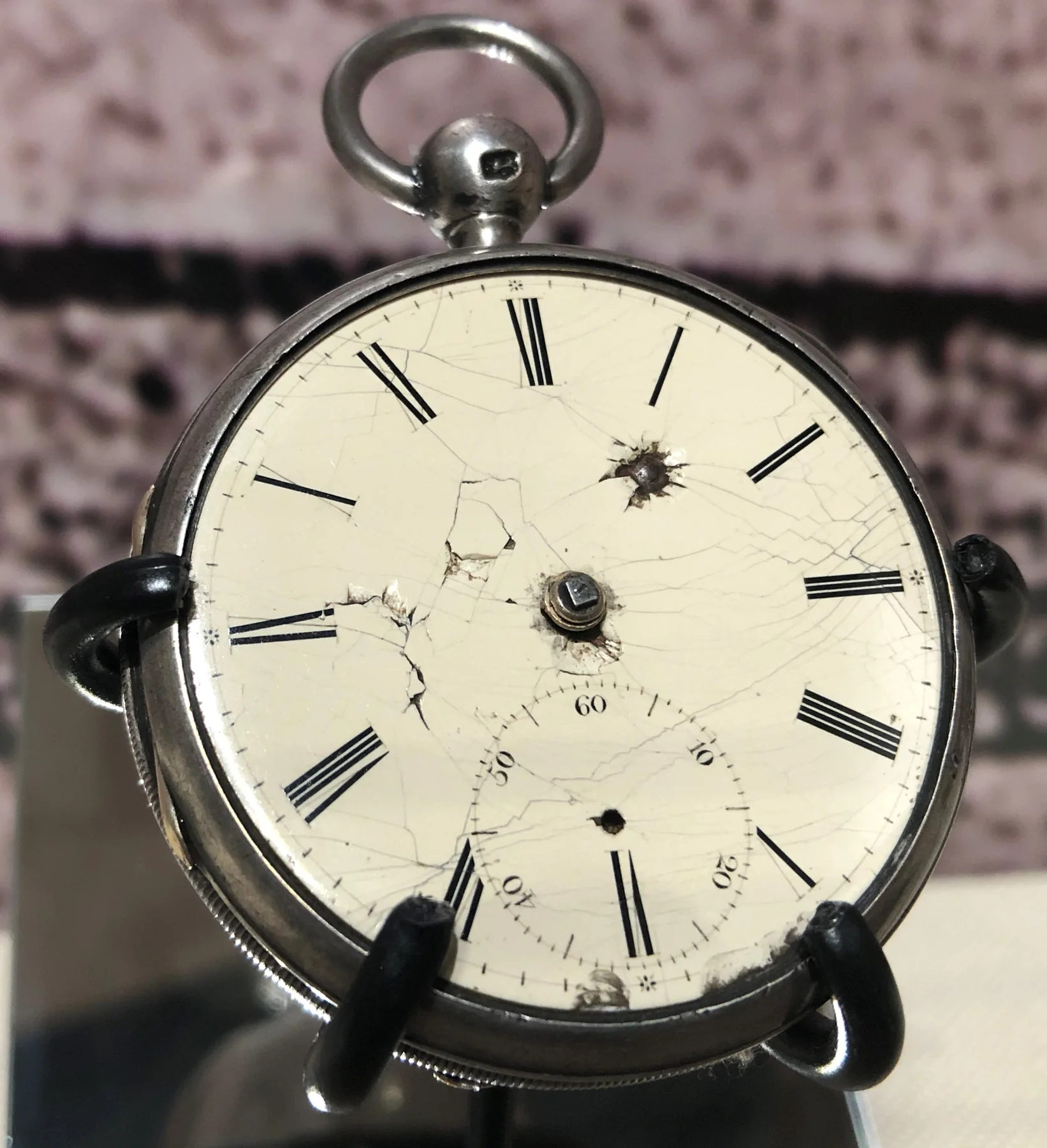 John Taylor pocket watch associated with the Carthage Jail attack